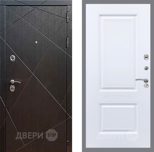 Входная металлическая Дверь Рекс (REX) 13 Венге Смальта Силк Сноу в Ивантеевке