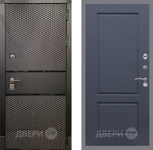 Дверь Рекс (REX) 15 Черный Кварц FL-117 Силк титан в Ивантеевке