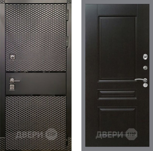 Дверь Рекс (REX) 15 Черный Кварц FL-243 Венге в Ивантеевке