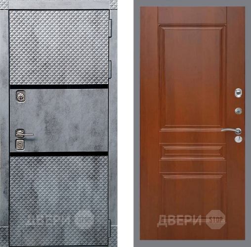 Дверь Рекс (REX) 15 Бетон Темный FL-243 Итальянский орех в Ивантеевке