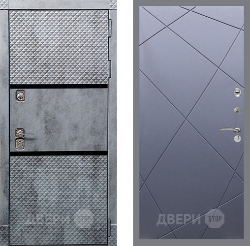 Дверь Рекс (REX) 15 Бетон Темный FL-291 Силк титан в Ивантеевке