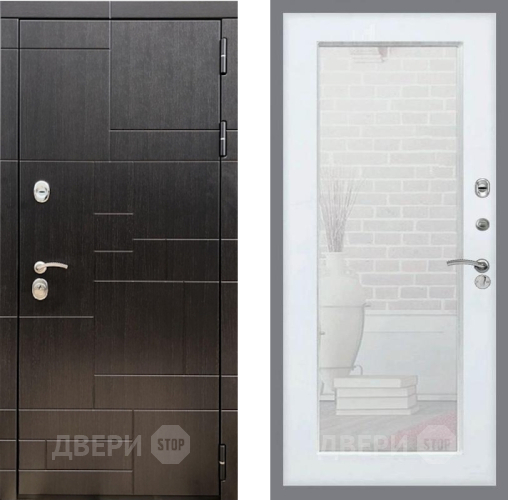 Дверь Рекс (REX) 20 Зеркало Пастораль Белый ясень в Ивантеевке