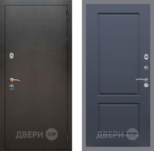 Дверь Рекс (REX) 5 Серебро Антик FL-117 Силк титан в Ивантеевке