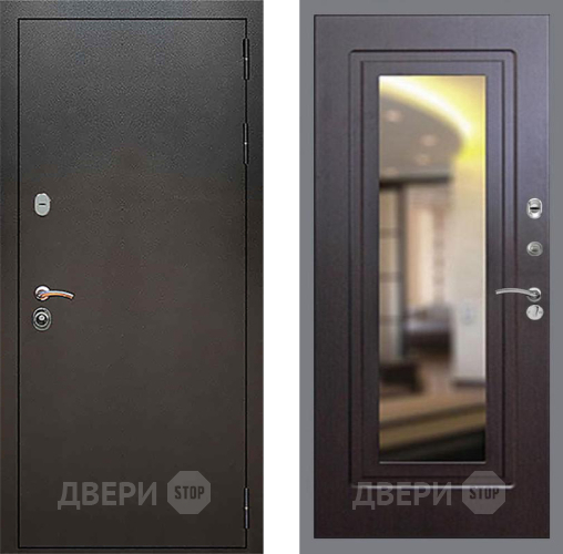 Входная металлическая Дверь Рекс (REX) 5 Серебро Антик FLZ-120 Венге в Ивантеевке