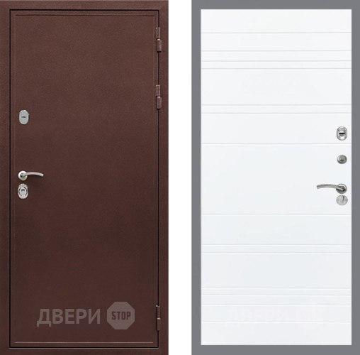 Дверь Рекс (REX) 5А Line Силк Сноу в Ивантеевке
