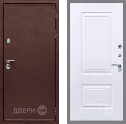 Входная металлическая Дверь Рекс (REX) 5А Смальта Силк Сноу в Ивантеевке