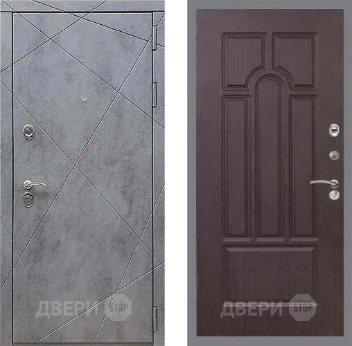 Дверь Рекс (REX) 13 Бетон Темный FL-58 Венге в Ивантеевке