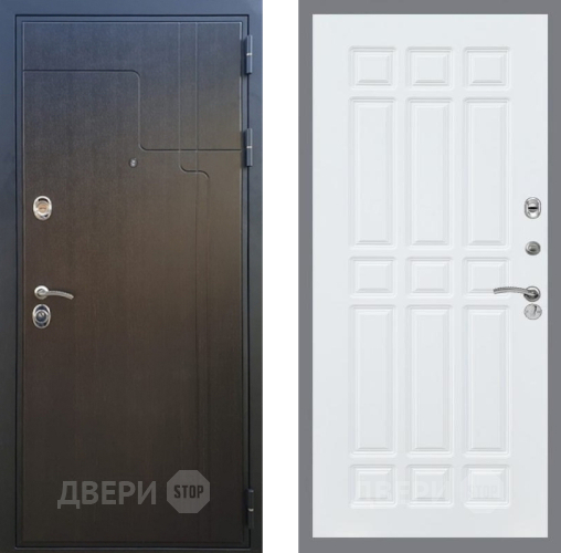 Входная металлическая Дверь Рекс (REX) Премиум-246 FL-33 Силк Сноу в Ивантеевке