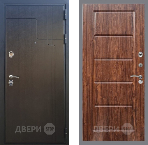 Входная металлическая Дверь Рекс (REX) Премиум-246 FL-39 орех тисненый в Ивантеевке