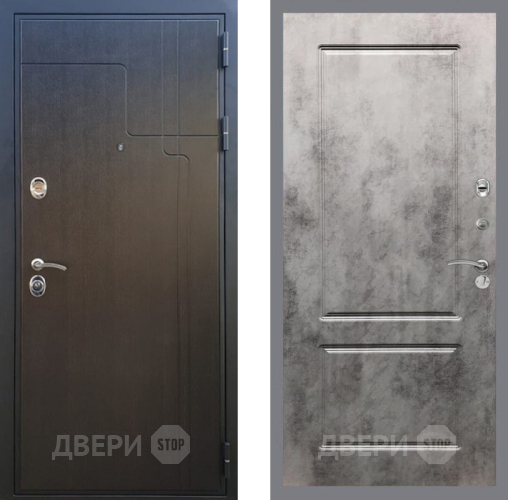 Входная металлическая Дверь Рекс (REX) Премиум-246 FL-117 Бетон темный в Ивантеевке