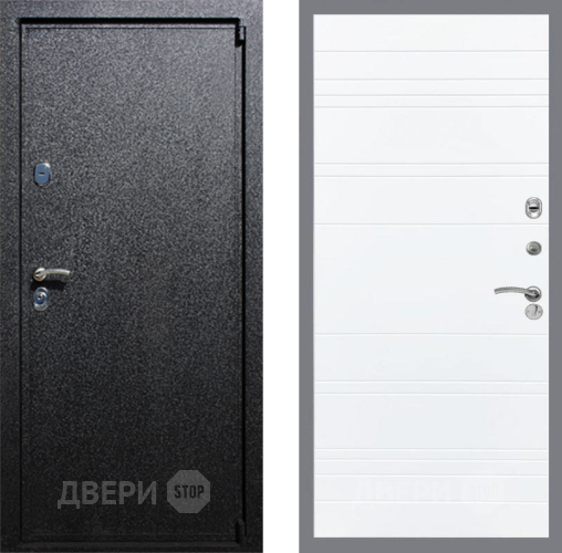 Дверь Рекс (REX) 3 Line Силк Сноу в Ивантеевке