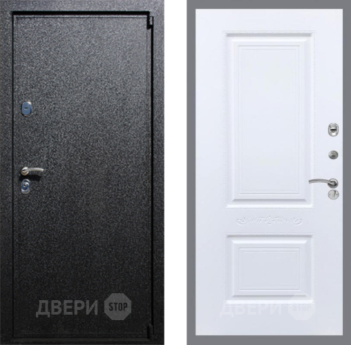 Входная металлическая Дверь Рекс (REX) 3 Смальта Силк Сноу в Ивантеевке
