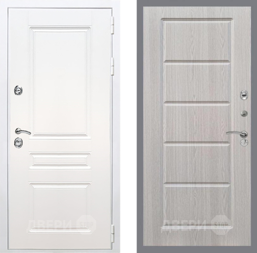 Дверь Рекс (REX) Премиум-н Силк Сноу FL-39 Беленый дуб в Ивантеевке