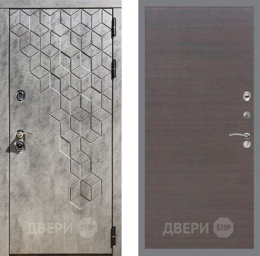 Дверь Рекс (REX) 23 GL венге поперечный в Ивантеевке