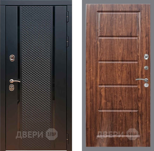 Входная металлическая Дверь Рекс (REX) 25 FL-39 орех тисненый в Ивантеевке