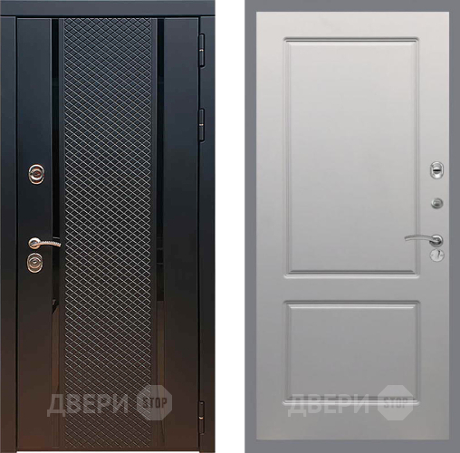 Входная металлическая Дверь Рекс (REX) 25 FL-117 Грей софт в Ивантеевке