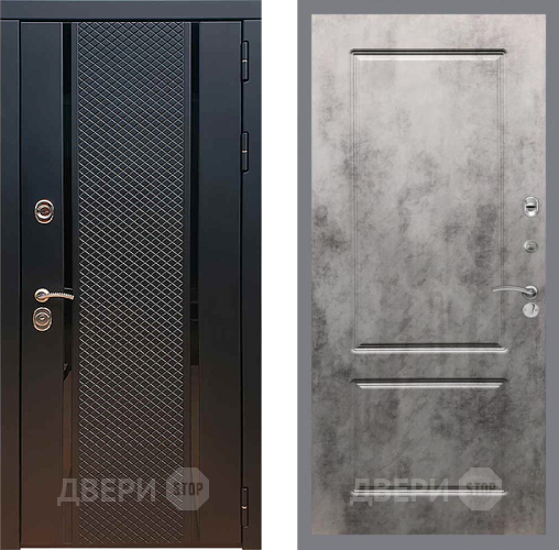 Дверь Рекс (REX) 25 FL-117 Бетон темный в Ивантеевке