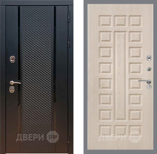 Входная металлическая Дверь Рекс (REX) 25 FL-183 Беленый дуб в Ивантеевке