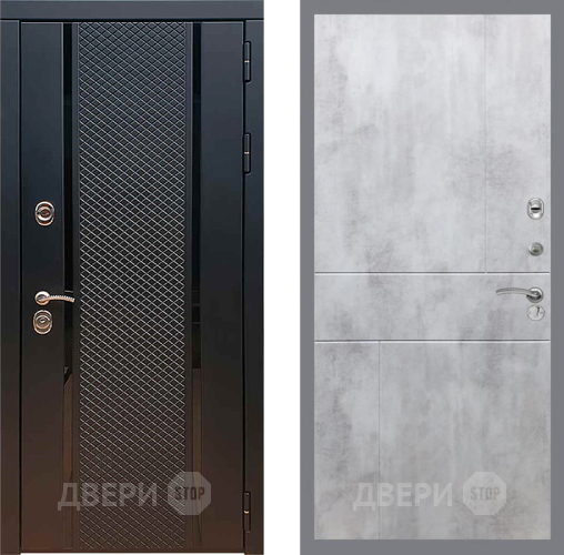 Дверь Рекс (REX) 25 FL-290 Бетон светлый в Ивантеевке