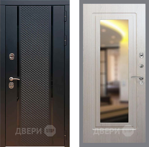 Входная металлическая Дверь Рекс (REX) 25 FLZ-120 Беленый дуб в Ивантеевке