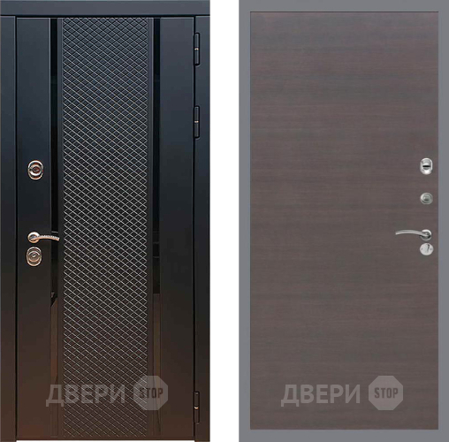 Входная металлическая Дверь Рекс (REX) 25 GL венге поперечный в Ивантеевке