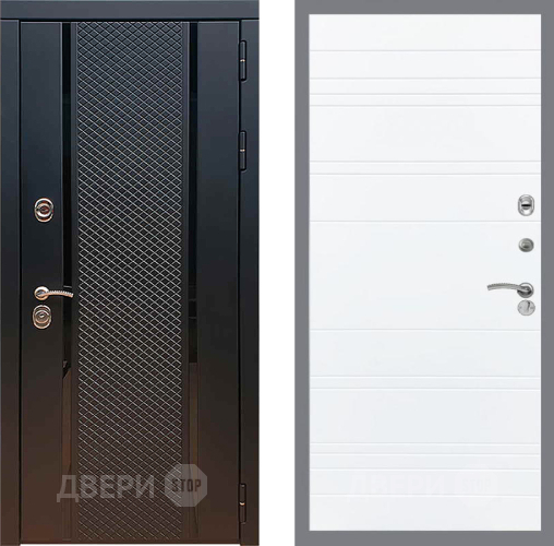 Дверь Рекс (REX) 25 Line Силк Сноу в Ивантеевке
