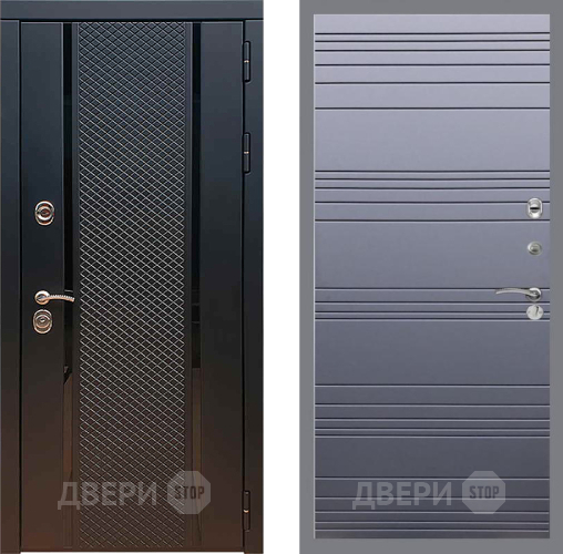 Дверь Рекс (REX) 25 Line Силк титан в Ивантеевке