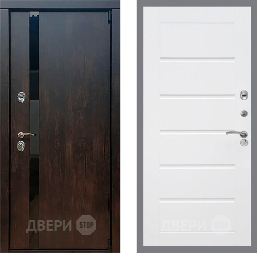 Входная металлическая Дверь Рекс (REX) 26 Сити Белый ясень в Ивантеевке
