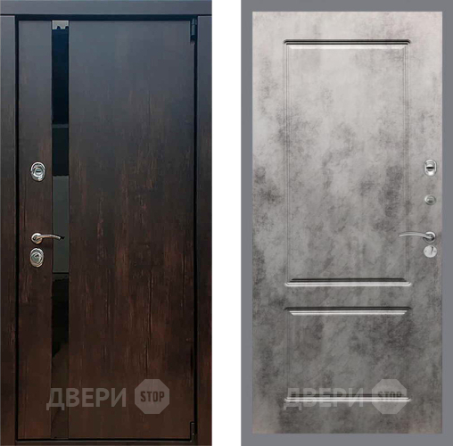 Дверь Рекс (REX) 26 FL-117 Бетон темный в Ивантеевке