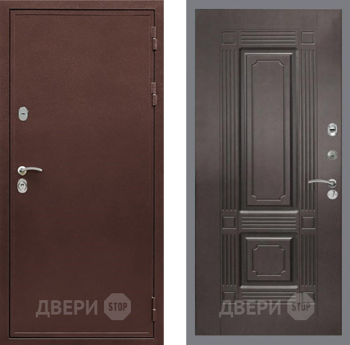 Входная металлическая Дверь Рекс (REX) 5 металл 3 мм FL-2 Венге в Ивантеевке