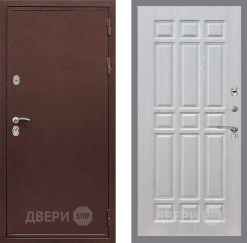 Дверь Рекс (REX) 5 металл 3 мм FL-33 Лиственница беж в Ивантеевке