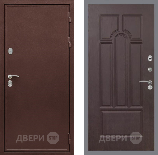 Входная металлическая Дверь Рекс (REX) 5 металл 3 мм FL-58 Венге в Ивантеевке
