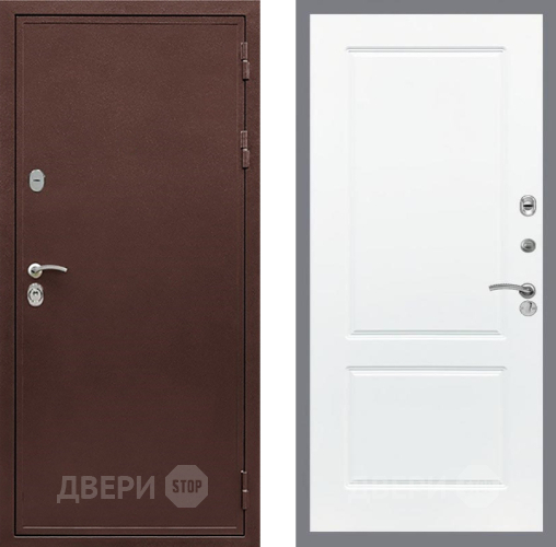 Входная металлическая Дверь Рекс (REX) 5 металл 3 мм FL-117 Силк Сноу в Ивантеевке