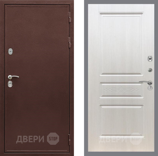 Входная металлическая Дверь Рекс (REX) 5 металл 3 мм FL-243 Лиственница беж в Ивантеевке